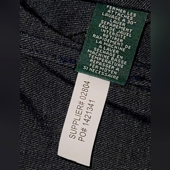 Ralph Lauren denim jacket  Sz 8 - Picture 9 of 10